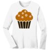 1-DAY RUSH NO MINIMUM Ladies Long Sleeve Crew Neck T-Shirt Thumbnail