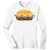 1-DAY RUSH NO MINIMUM Ladies Long Sleeve Crew Neck T-Shirt Thumbnail