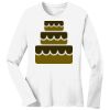 1-DAY RUSH NO MINIMUM Ladies Long Sleeve Crew Neck T-Shirt Thumbnail