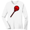 1-DAY RUSH NO MINIMUM Ladies Long Sleeve Crew Neck T-Shirt Thumbnail