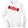 1-DAY RUSH NO MINIMUM Ladies Long Sleeve Crew Neck T-Shirt Thumbnail