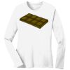 1-DAY RUSH NO MINIMUM Ladies Long Sleeve Crew Neck T-Shirt Thumbnail