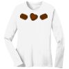 1-DAY RUSH NO MINIMUM Ladies Long Sleeve Crew Neck T-Shirt Thumbnail