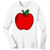 1-DAY RUSH NO MINIMUM Ladies Long Sleeve Crew Neck T-Shirt Thumbnail