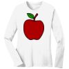 1-DAY RUSH NO MINIMUM Ladies Long Sleeve Crew Neck T-Shirt Thumbnail