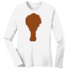 1-DAY RUSH NO MINIMUM Ladies Long Sleeve Crew Neck T-Shirt Thumbnail
