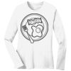 1-DAY RUSH NO MINIMUM Ladies Long Sleeve Crew Neck T-Shirt Thumbnail