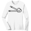 1-DAY RUSH NO MINIMUM Ladies Long Sleeve Crew Neck T-Shirt Thumbnail