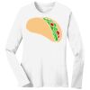 1-DAY RUSH NO MINIMUM Ladies Long Sleeve Crew Neck T-Shirt Thumbnail