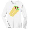 1-DAY RUSH NO MINIMUM Ladies Long Sleeve Crew Neck T-Shirt Thumbnail
