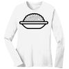 1-DAY RUSH NO MINIMUM Ladies Long Sleeve Crew Neck T-Shirt Thumbnail