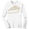 1-DAY RUSH NO MINIMUM Ladies Long Sleeve Crew Neck T-Shirt Thumbnail