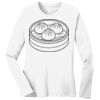 1-DAY RUSH NO MINIMUM Ladies Long Sleeve Crew Neck T-Shirt Thumbnail