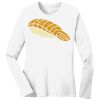 1-DAY RUSH NO MINIMUM Ladies Long Sleeve Crew Neck T-Shirt Thumbnail
