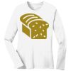 1-DAY RUSH NO MINIMUM Ladies Long Sleeve Crew Neck T-Shirt Thumbnail