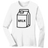 1-DAY RUSH NO MINIMUM Ladies Long Sleeve Crew Neck T-Shirt Thumbnail