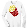 1-DAY RUSH NO MINIMUM Ladies Long Sleeve Crew Neck T-Shirt Thumbnail