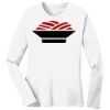 1-DAY RUSH NO MINIMUM Ladies Long Sleeve Crew Neck T-Shirt Thumbnail