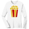 1-DAY RUSH NO MINIMUM Ladies Long Sleeve Crew Neck T-Shirt Thumbnail