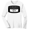 1-DAY RUSH NO MINIMUM Ladies Long Sleeve Crew Neck T-Shirt Thumbnail
