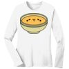 1-DAY RUSH NO MINIMUM Ladies Long Sleeve Crew Neck T-Shirt Thumbnail