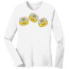 1-DAY RUSH NO MINIMUM Ladies Long Sleeve Crew Neck T-Shirt Thumbnail