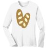 1-DAY RUSH NO MINIMUM Ladies Long Sleeve Crew Neck T-Shirt Thumbnail