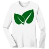 1-DAY RUSH NO MINIMUM Ladies Long Sleeve Crew Neck T-Shirt Thumbnail