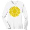 1-DAY RUSH NO MINIMUM Ladies Long Sleeve Crew Neck T-Shirt Thumbnail