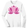 1-DAY RUSH NO MINIMUM Ladies Long Sleeve Crew Neck T-Shirt Thumbnail