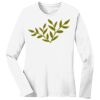 1-DAY RUSH NO MINIMUM Ladies Long Sleeve Crew Neck T-Shirt Thumbnail