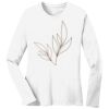 1-DAY RUSH NO MINIMUM Ladies Long Sleeve Crew Neck T-Shirt Thumbnail