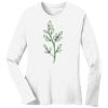 1-DAY RUSH NO MINIMUM Ladies Long Sleeve Crew Neck T-Shirt Thumbnail