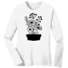 1-DAY RUSH NO MINIMUM Ladies Long Sleeve Crew Neck T-Shirt Thumbnail