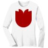 1-DAY RUSH NO MINIMUM Ladies Long Sleeve Crew Neck T-Shirt Thumbnail