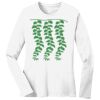 1-DAY RUSH NO MINIMUM Ladies Long Sleeve Crew Neck T-Shirt Thumbnail