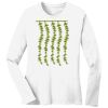 1-DAY RUSH NO MINIMUM Ladies Long Sleeve Crew Neck T-Shirt Thumbnail