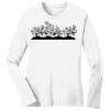1-DAY RUSH NO MINIMUM Ladies Long Sleeve Crew Neck T-Shirt Thumbnail