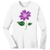1-DAY RUSH NO MINIMUM Ladies Long Sleeve Crew Neck T-Shirt Thumbnail