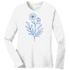 1-DAY RUSH NO MINIMUM Ladies Long Sleeve Crew Neck T-Shirt Thumbnail