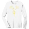 1-DAY RUSH NO MINIMUM Ladies Long Sleeve Crew Neck T-Shirt Thumbnail