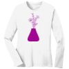 1-DAY RUSH NO MINIMUM Ladies Long Sleeve Crew Neck T-Shirt Thumbnail