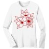 1-DAY RUSH NO MINIMUM Ladies Long Sleeve Crew Neck T-Shirt Thumbnail