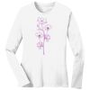 1-DAY RUSH NO MINIMUM Ladies Long Sleeve Crew Neck T-Shirt Thumbnail
