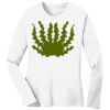1-DAY RUSH NO MINIMUM Ladies Long Sleeve Crew Neck T-Shirt Thumbnail