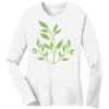 1-DAY RUSH NO MINIMUM Ladies Long Sleeve Crew Neck T-Shirt Thumbnail