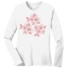 1-DAY RUSH NO MINIMUM Ladies Long Sleeve Crew Neck T-Shirt Thumbnail