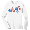 1-DAY RUSH NO MINIMUM Ladies Long Sleeve Crew Neck T-Shirt Thumbnail