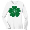 1-DAY RUSH NO MINIMUM Ladies Long Sleeve Crew Neck T-Shirt Thumbnail