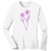 1-DAY RUSH NO MINIMUM Ladies Long Sleeve Crew Neck T-Shirt Thumbnail